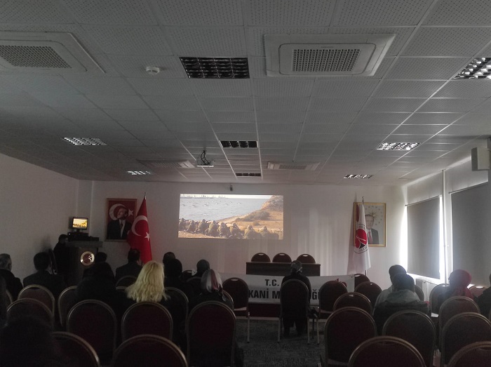 Meslek Yüksekokulumuzda 18 Mart Çanakkale Zaferi ve Şehitleri Anma Günü Programı